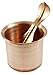 RoyaltyLane Hindu Pooja Lota and Spoon (Achman) Set - Handmade Pure Copper Cup - 2.3