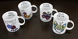 Review  BD624 / Bang On The Door boxed set of 4 Kids Decorated Mugs
