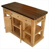 Bradley Brand Furniture Cossatot Kitchen Island 4880