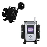 UTStarcom CDM 8940 Flexible Car Windshield Holder - Gomadic Brand