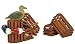 Lemax Plymouth Corners Village Collection 3-Piece Wooden Lobster Pots #14636