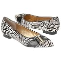 Hale' Bob Women's 'London' Pony Hair Flat (6M Zebra Print)