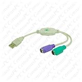 USB to PS2 Adapter (Support PC, Mac & Linux)