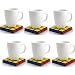 Spinning Hat Rubik's Cube Coasters