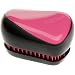 Tangle Teezer Compact Styler Professional Detangling Hair Brush - Black and Pink