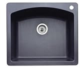 Blanco 511-612 Diamond 25-Inch-by-22-Inch Single Bowl Kitchen Sink, Anthracite