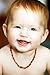 The Art of Cure Baltic Amber Teething Necklace (Unisex) (RAW HONEY BEAN) - 100% Authentic Certificated Baltic Jewelry with the Highest Quality Guaranteed