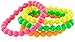 Smiffy's Women's Beaded Bracelets Neon