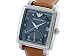 Emporio Armani Mens Blue Leather Watch AR5329