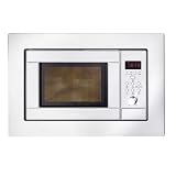 Produkt-Bild: Amica EMW13190E Mikrowelle / 800 Watt / Grill 1000 Watt / 20 L Garraum / edelstahl
