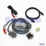 VGA DVI HD Cable Connector Kit for Microsoft XBOX 360
