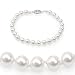 Genuine Swarovski Crystal Pearl Bracelet - White (6mm)