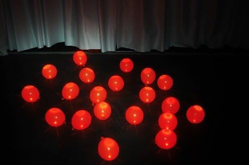 PARTY DOTS - Orange Peel N Stick LED Light - 20 Pack