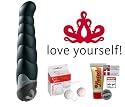 Vibrator Heartbreaker G2 (Schwarz) Luxus Paket inkl. Gleitgel & Liebeskugeln