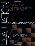 Evaluation: A Systematic Approach