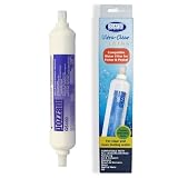 Pozzani GS10J in-line cartridge to replace Fisher and Paykel 836848 fridge water filter 413I8KYYCXL. SL160