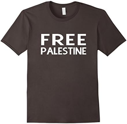 Men's Free Palestine Shirt Medium Asphalt