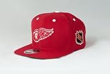 Detroit Red Wings Embroidered Flat-Billed Snapback Cap by American Needle