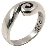 Swirl Wave - Sterling Silver Ring