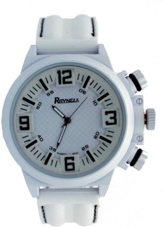 Raynell Hiptone Cream de la Black Resin Sport Watch #R7556-71