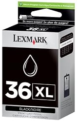 Lexmark # 36 XL High Yield Black Print Cartridge (18C2170)