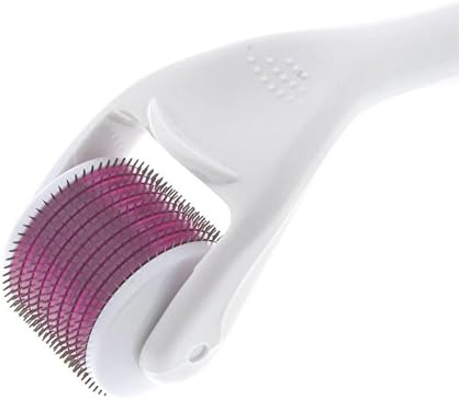 NBW Derma Roller - 0.5 mm 540 Needles High Quality Titanium Alloy Microneedle Roller for Face and Body Micro Needle Roller for Face, Eyes, Wrinkles, Fine Lines, Blackheads, Acne Scars, Enlarged Pores, Cellulite and Stretch Mark Removal - Skin Care Treatment for Pigmentation, Hair Loss, and Scalp