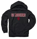 Indiana Hoosiers Youth Black Lingo Hooded Sweatshirt