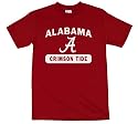 Alabama Crimson Tide 100-Percent Cotton School Spirit Short Sleeve T-Shirt