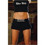 Elegant Moments Ribbon Belt With Rhinestone Slave