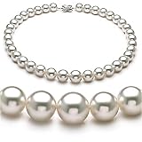 White 11-14mm AAA+ South Sea Pearl Necklace 16 inch Choker Length