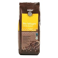GEPA Milagro Crema, Bohne, 250g, 4er Pack (4 x 250 g Packung) - Bio