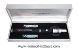 Black Rubber Dimple Grip Laser Pointer