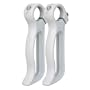 Origin8 Ergo-Lite Bar Ends - White