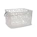 Blumz Plastic Storage Basket - Clear - Small