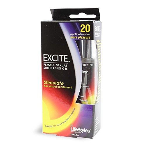 Siam Circus 3PK LifeStyles Excite Female Sexual Stimulating Gel.5 oz Arousal Pleasure Climax