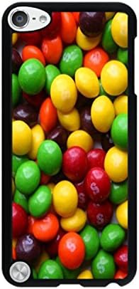 Phone Case Custom iPhone Ipod Touch 5 Phone Case Colorful Skittles Black Polycarbonate Hard Case for Apple iPhone Ipod Touch 5