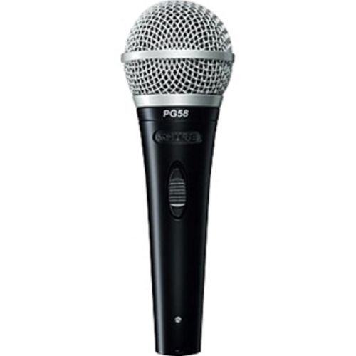 Cover image : SHURE ボーカル用マイクロホン (XLR→フォーン・ケーブル付属) PG58-QTR