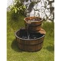 Holzfass mit Wasserpumpe �: 44 cm