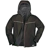 IMAGE OF TAIGA Chillstopper Plus - Women's Fleece Lined Jacket Windbreaker, Black, MADE IN CANADA