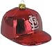 St. Louis Cardinals MLB Glass Baseball Cap Ornament (4