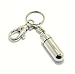 Silver Barrel Oil Vial