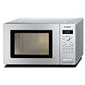 Bosch BOSHMT75M451B 17 litre 800 watt Freestanding Solo Microwave Oven, Brushed Steel
