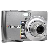 Polaroid CIA-1437TC 14MP CCD Digital Camera with 2.7-Inch LCD Display (Titanium)