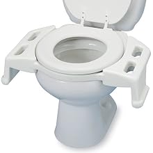 Ableware 725600000 Reversible Toilet Transfer Seat