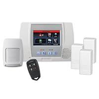 Honeywell L5100PK - LYNX Touch with 5816WMWH Door/Window Transmitters, 5834-4 Four-Button Wireless Key and 5800PIR-RES Wireless Motion Detector