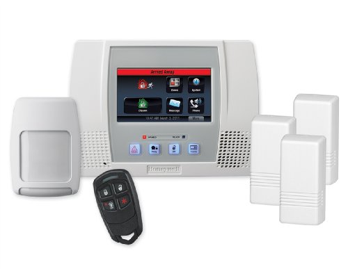 Honeywell L5100PK - LYNX Touch with (3) 5816WMWH Door/Window Transmitters, (1) 5834-4 Four-Button Wireless Key and (1) 5800PIR-RES Wireless Motion Detector Honeywell L5100PK - LYNX Touch with (3) 5816WMWH Door/Window Transmitters, (1) 5834-4 Four-Button Wireless Key and (1) 5800PIR-RES Wireless Motion Detector