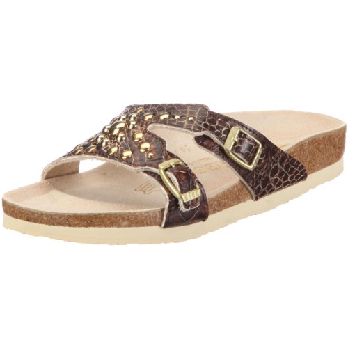 Birkenstock Shakina , Unisex - Erwachsene Clogs & Pantoletten aus Naturleder