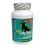 Petlabs360 Life Tablets For Dogs, 60-Count Bottle