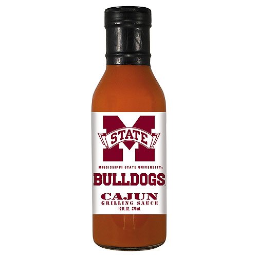 Mississippi State Bulldogs NCAA Cajun Grilling Sauce - 12oz by Hot Sauce Harry