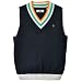 Original Penguin Men's TV Bird Sweater Vest, Total Eclipse, XXL